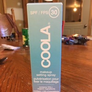 COOLA Makeup Setting Spray SPF 30. New in box.